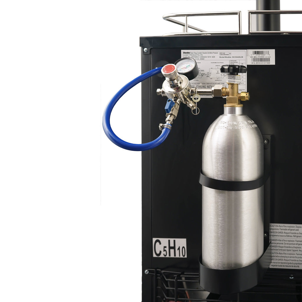 Danby 5.4 cu. ft. Single-Tap Keg Cooler in Stainless Steel - (DKC054A9SLDB)