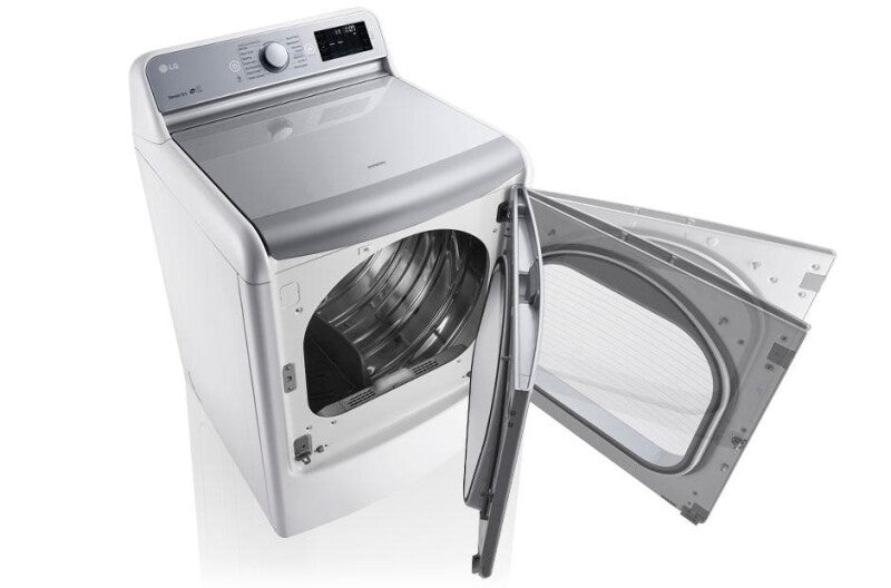 9.0 Cu. Ft. Mega Large Capacity TurboSteam™ Dryer With EasyLoad™ Door - (DLEX7700WE)