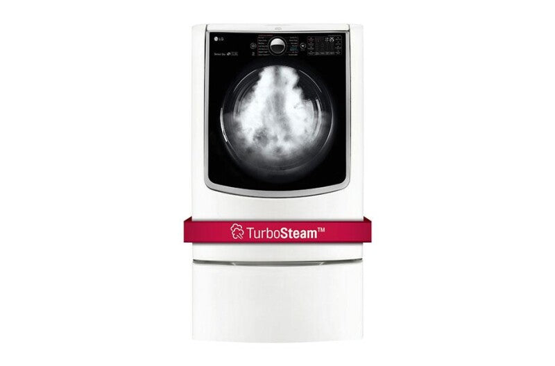 9.0 cu. ft. Large Smart wi-fi Enabled Electric Dryer w/ TurboSteam™ - (DLEX9000W)