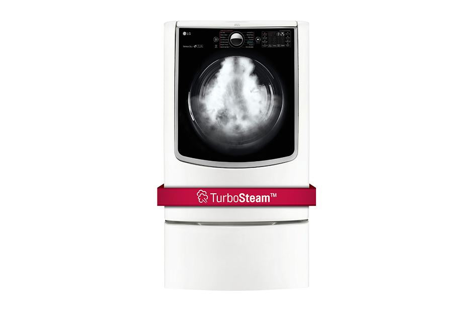 9.0 cu. ft. Large Smart wi-fi Enabled Gas Dryer w/ TurboSteam™ - (DLGX9001W)