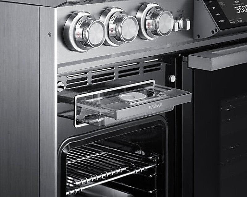 48-inch Dual-fuel Steam Range With Embedded Griddle - (DOP48C96DLSDA) - Dacor