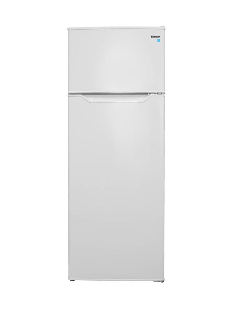 Danby 7.4 cu ft. Apartment Size Fridge Top Mount in White - (DPF074B2WDB6) - DANBY