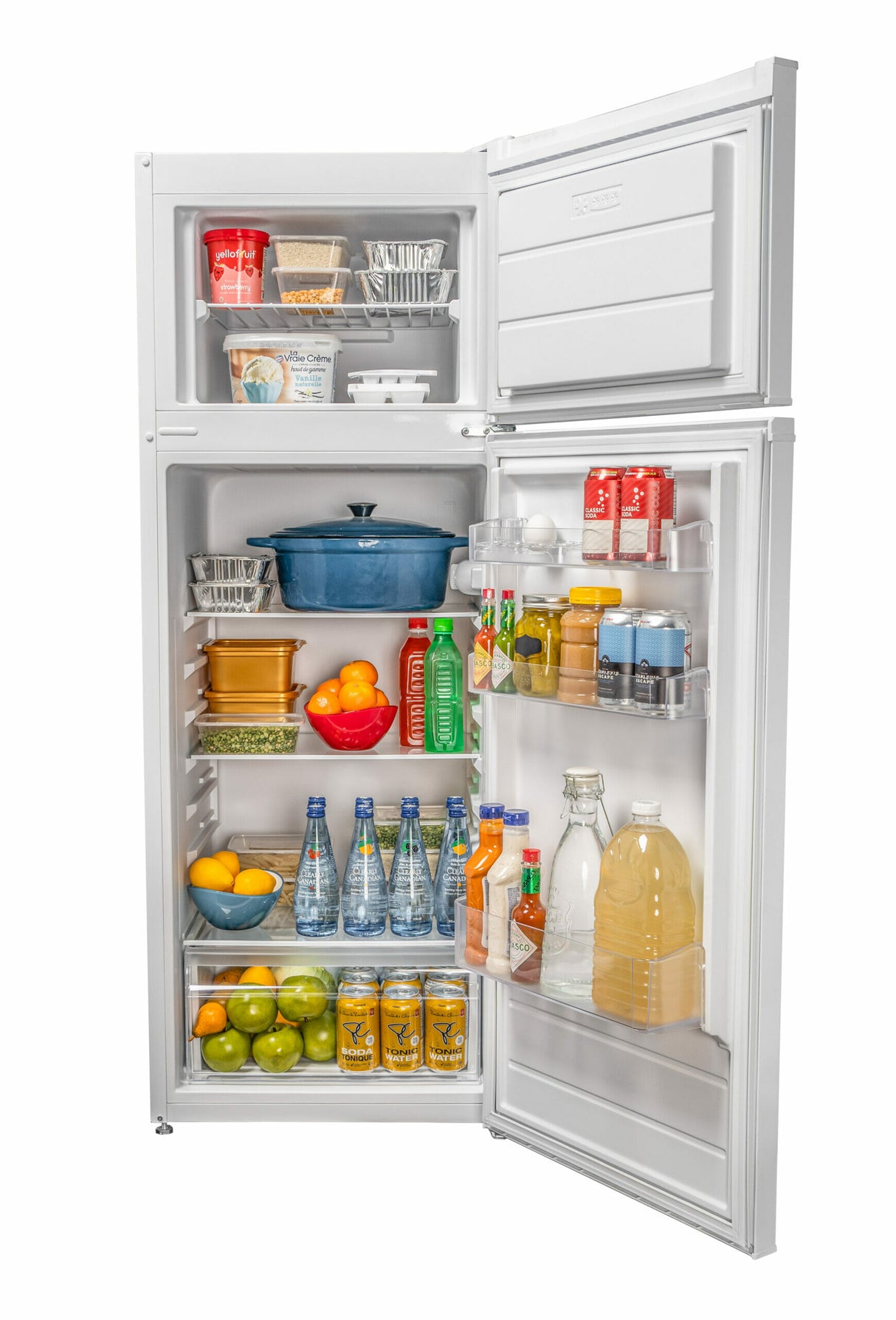 Danby DPF074V1WDB fridge front view