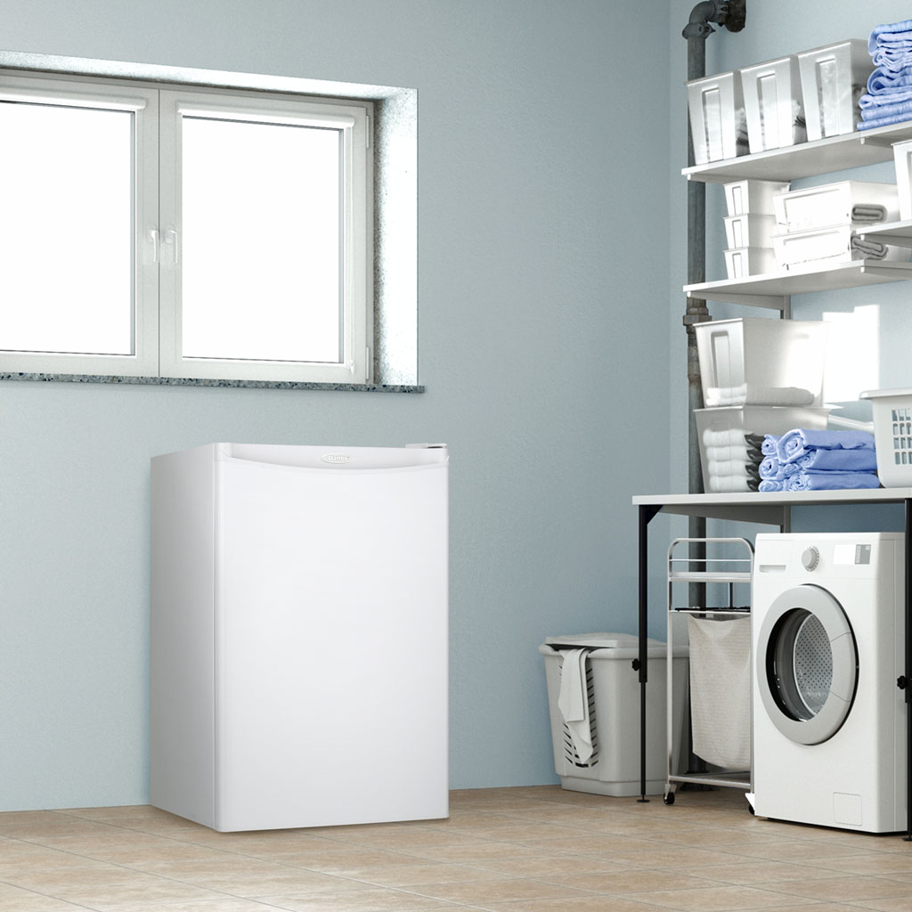 Danby 3.2 cu. ft. Upright Freezer in White - (DUFM032A3WDB)