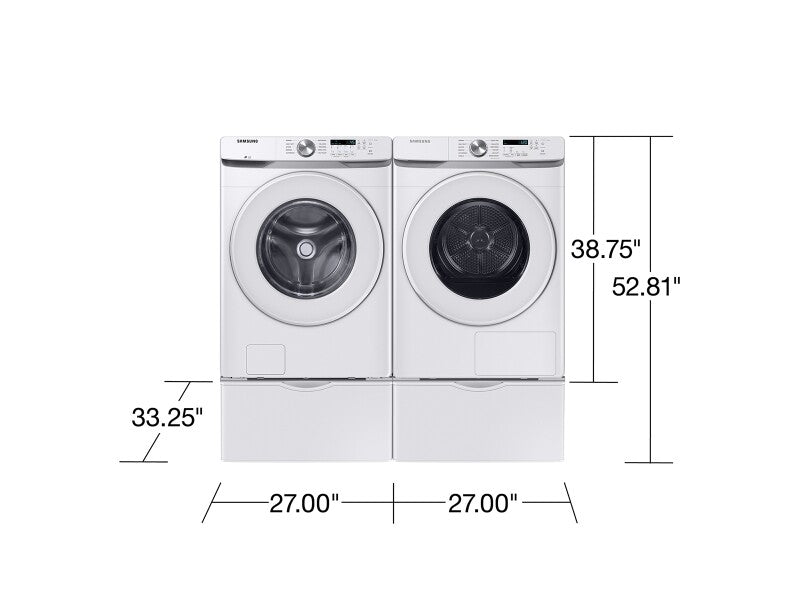 7.5 cu. ft. Ventless Hybrid Heat Pump Dryer - (DV45DG6000HWA2)