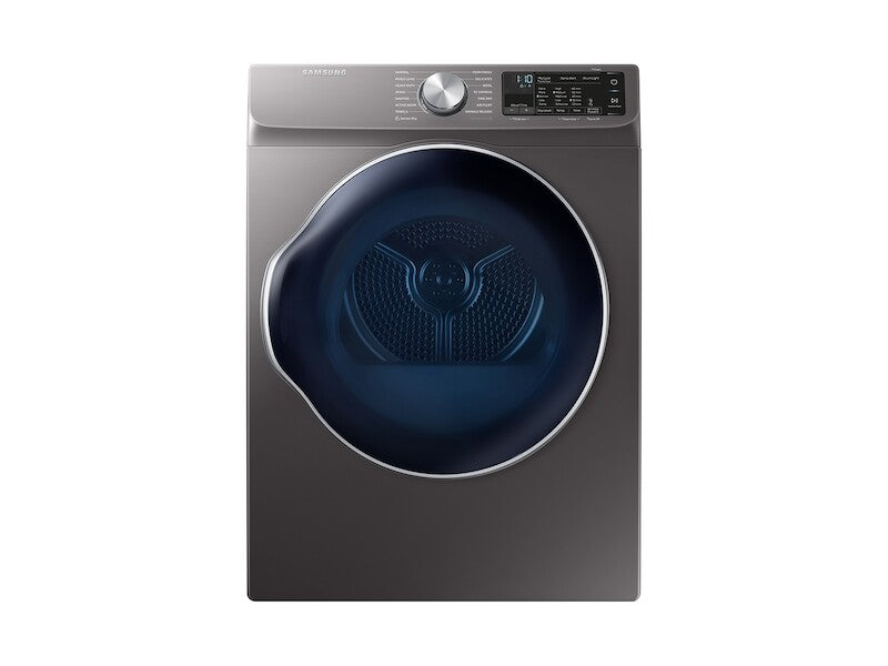 4.0 cu. ft. Electric Dryer with Smart Care in Inox Grey - (DVE22N6850X) - SAMSUNG
