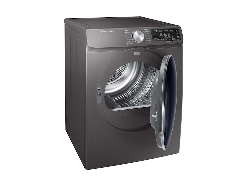 4.0 cu. ft. Electric Dryer with Smart Care in Inox Grey - (DVE22N6850X) - SAMSUNG