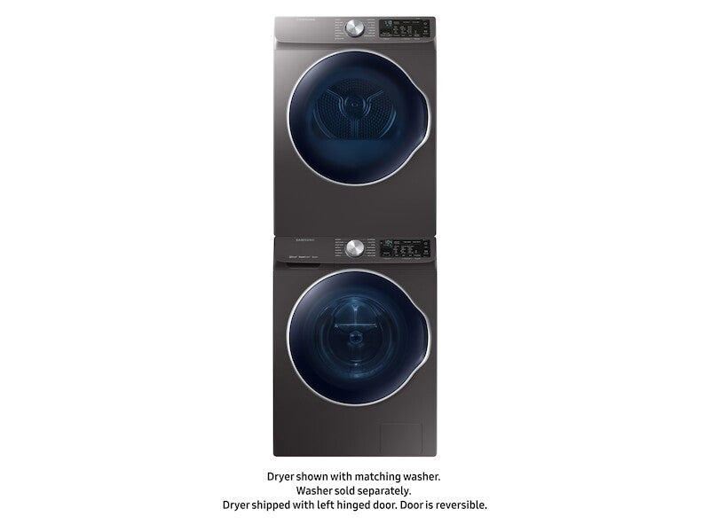 4.0 cu. ft. Electric Dryer with Smart Care in Inox Grey - (DVE22N6850X) - SAMSUNG