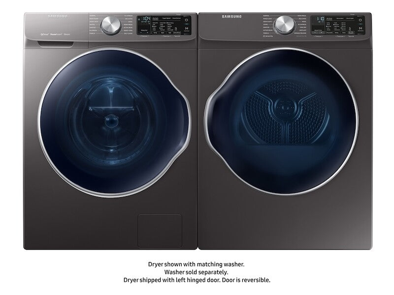 4.0 cu. ft. Electric Dryer with Smart Care in Inox Grey - (DVE22N6850X) - SAMSUNG