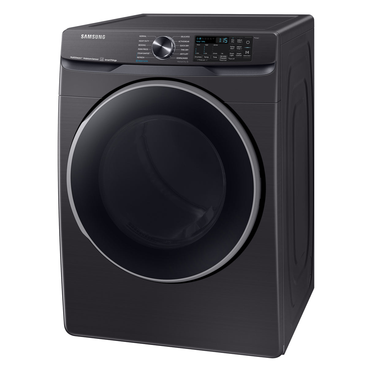 7.5 cu. ft. Smart Electric Dryer with Steam Sanitize+ in Brushed Black - (DVE50A8500V)
