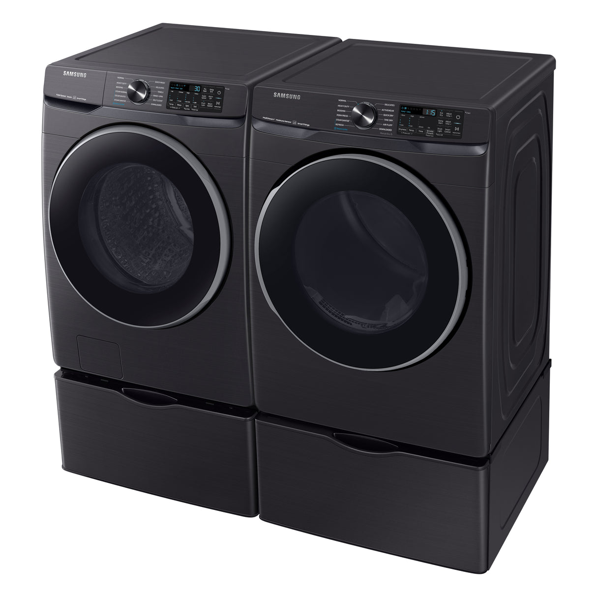 7.5 cu. ft. Smart Electric Dryer with Steam Sanitize+ in Brushed Black - (DVE50A8500V)