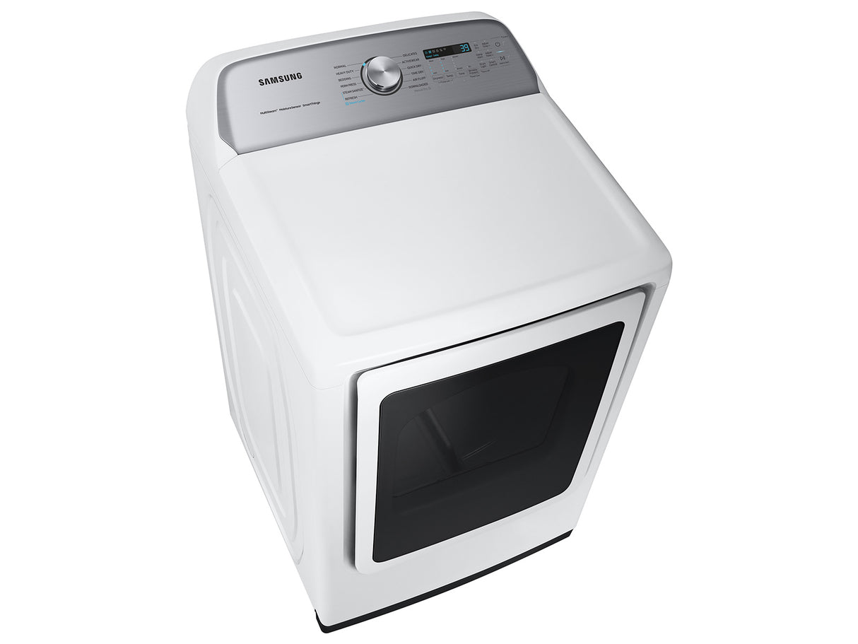 7.4 cu. ft. Smart Electric Dryer with Steam Sanitize+ in White - (DVE52A5500W)