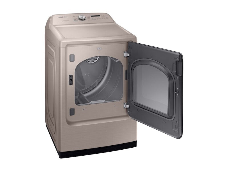 7.4 cu. ft. Electric Dryer with Steam Sanitize+ in Champagne - (DVE54R7600WA3)