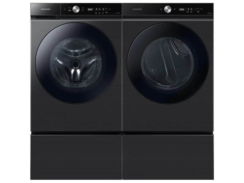 Bespoke 7.6 cu. ft. Ultra Capacity Gas Dryer with Super Speed Dry and AI Smart Dial in Brushed Black - (DVG53BB8700VA3) - SAMSUNG