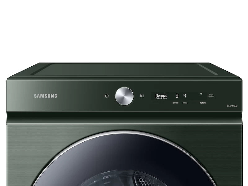 Bespoke 7.6 cu. ft. Ultra Capacity Gas Dryer with AI Optimal Dry and Super Speed Dry in Forest Green - (DVG53BB8900GA3) - SAMSUNG