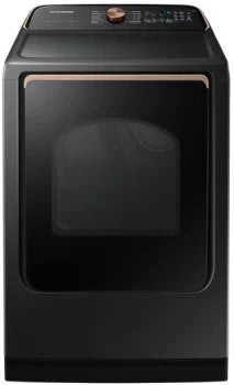 Samsung 7.5 Cu. Ft. Smart Gas Dryer - Brushed Black - DVG54CG7550V