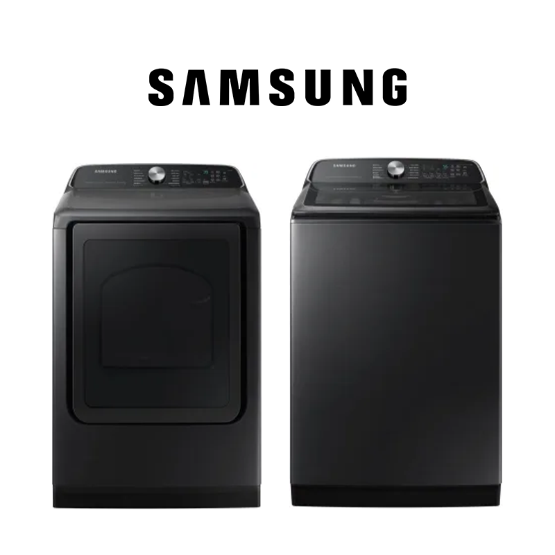 2-Piece Laundry Bundle: WA54CG7105AV Top Load Washer + DVG55CG7100V Gas Dryer