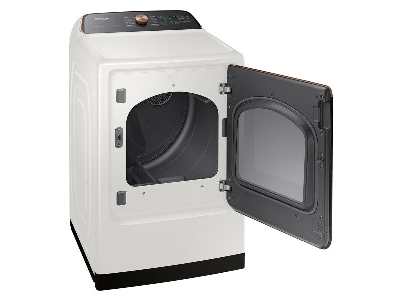 7.4 cu. ft. Smart Gas Dryer with Steam Sanitize+ in Ivory - (DVG55CG7500EA3)