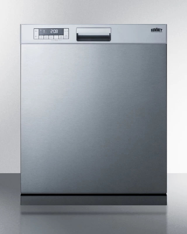 24" Wide Built-in Dishwasher, ADA Compliant - (DW2435SSADA) - SUMMIT