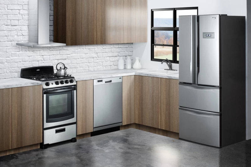 24" Wide Built-in Dishwasher, ADA Compliant - (DW2435SSADA) - SUMMIT
