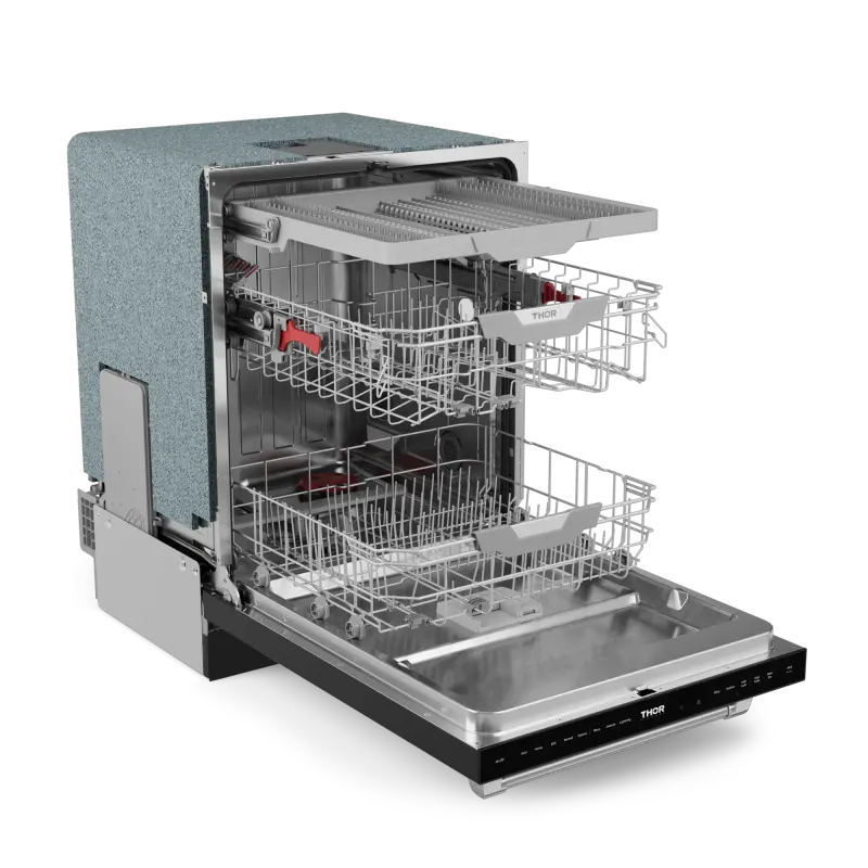 24 Inch Dishwasher Stainless Black/Stainless Steel | Gordon Ramsay Series - (DW24X8BA00SS) -