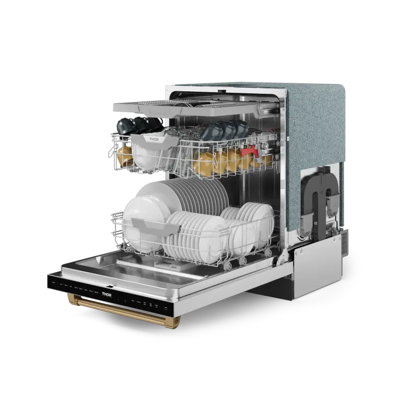 24 Inch Dishwasher Stainless Steel/Bronze | Gordon Ramsay Series - (DW24X8BA99BRZ) -