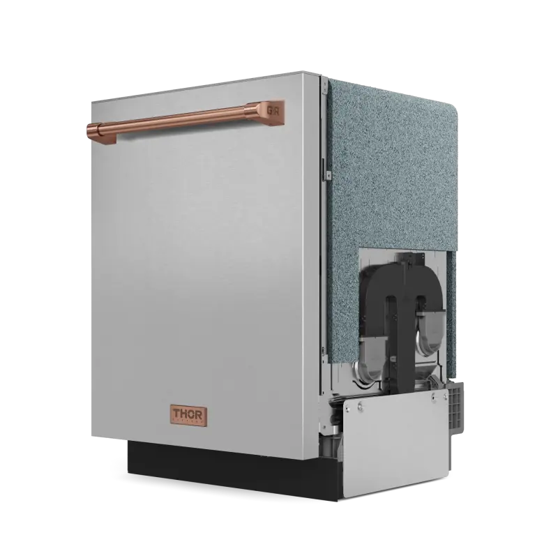 24 Inch Dishwasher Stainless Steel/Rose Gold | Gordon Ramsay Series - (DW24X8BA99RSG) -