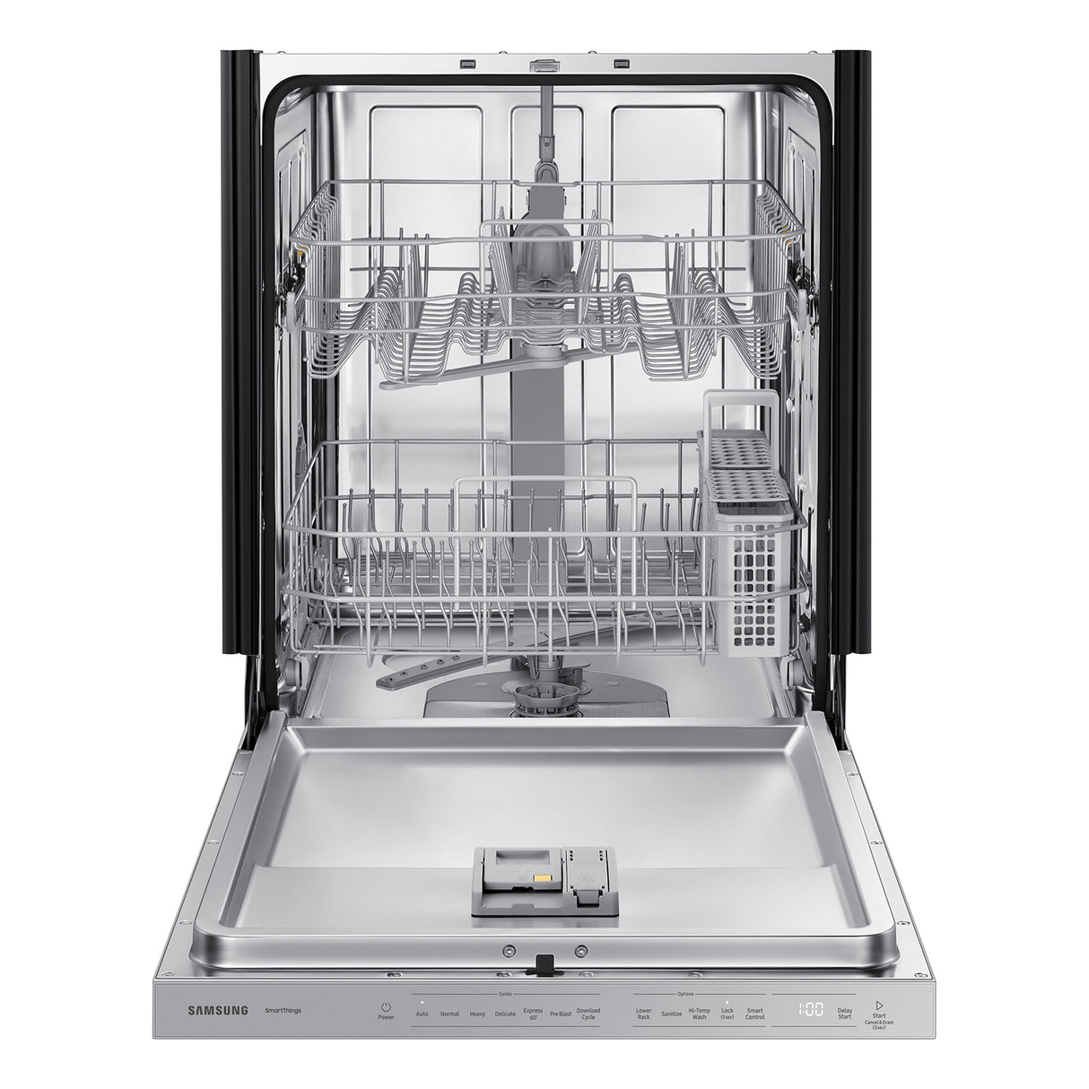 Bespoke Smart 46 dBA Dishwasher with StormWash(TM) in White Glass - (DW80CB545012AA)