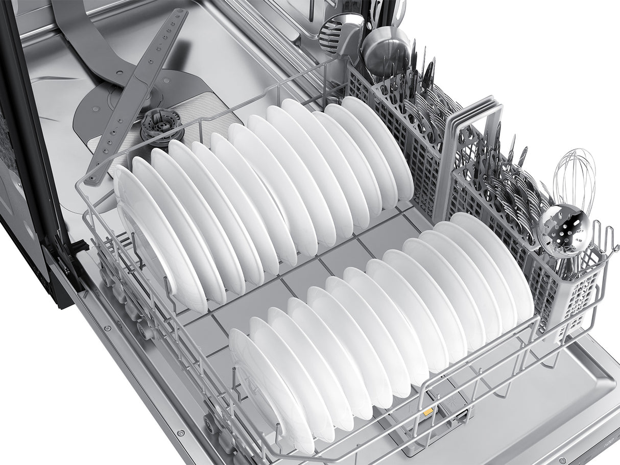 Bespoke Smart 39dBA Dishwasher with Linear Wash in Fingerprint Resistant Navy Steel - (DW80R9950QN)