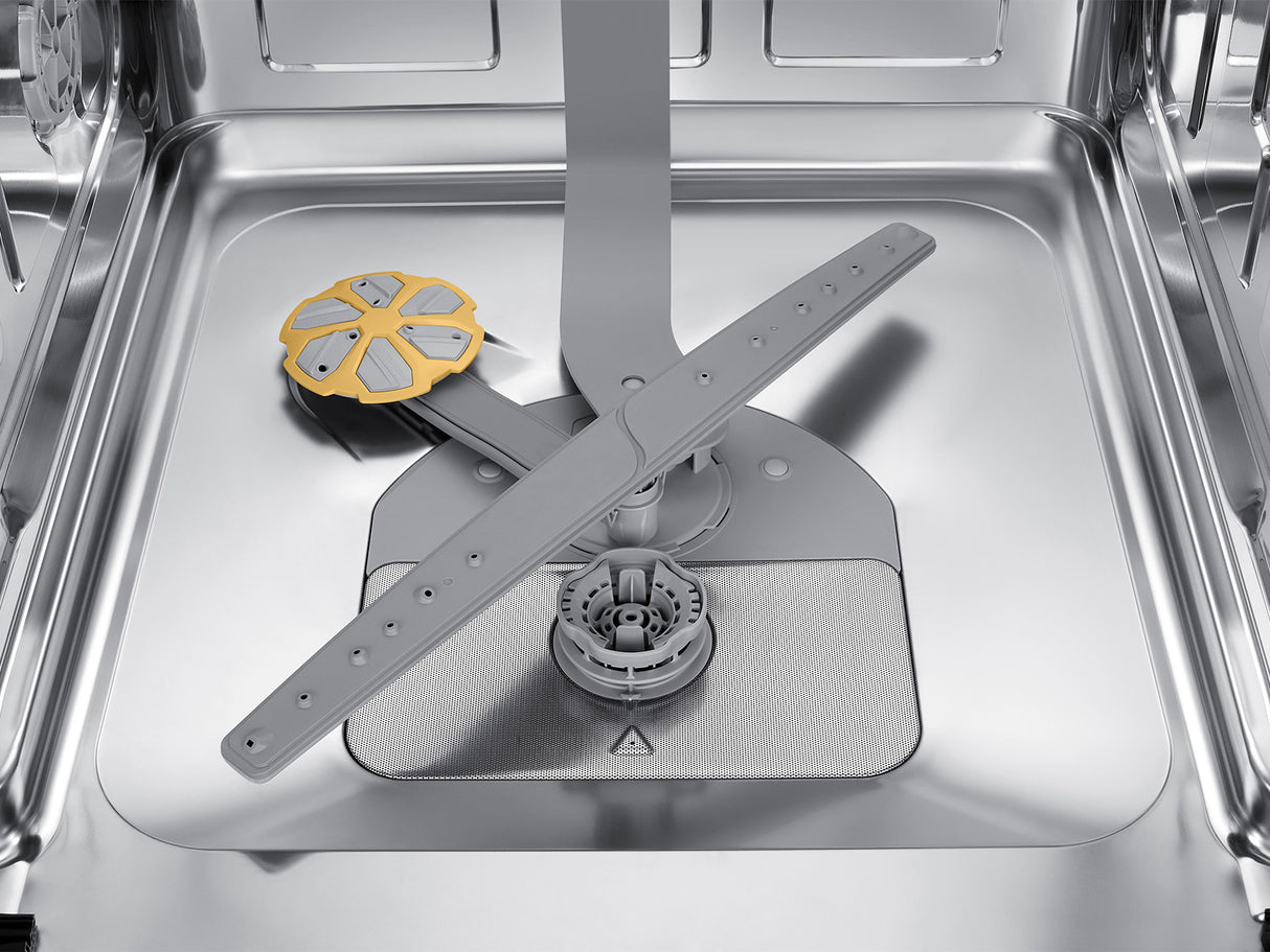 Bespoke Smart 39dBA Dishwasher with Linear Wash in Fingerprint Resistant Navy Steel - (DW80R9950QN)