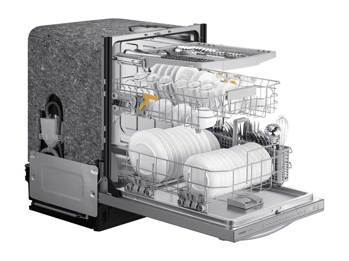 Fingerprint Resistant 53 dBA Dishwasher with Height-Adjustable Rack in Stainless Steel - (DW80CG4021SRAA)