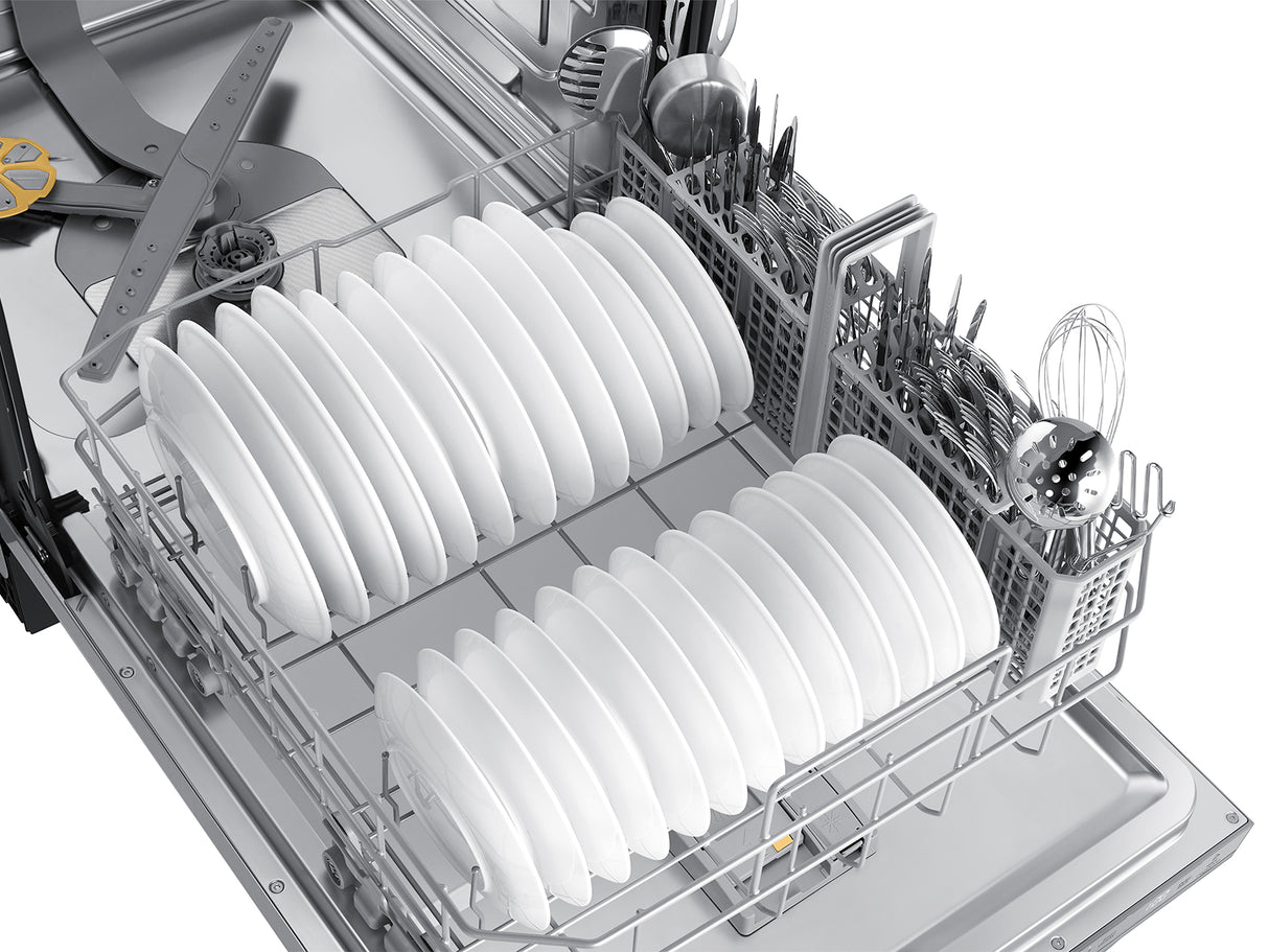 Fingerprint Resistant 53 dBA Dishwasher with Height-Adjustable Rack in Stainless Steel - (DW80CG4021SRAA)