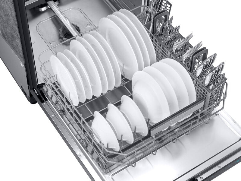 AutoRelease Smart 39dBA Dishwasher with Linear Wash in Black Stainless Steel - (DW80R9950UGAA)