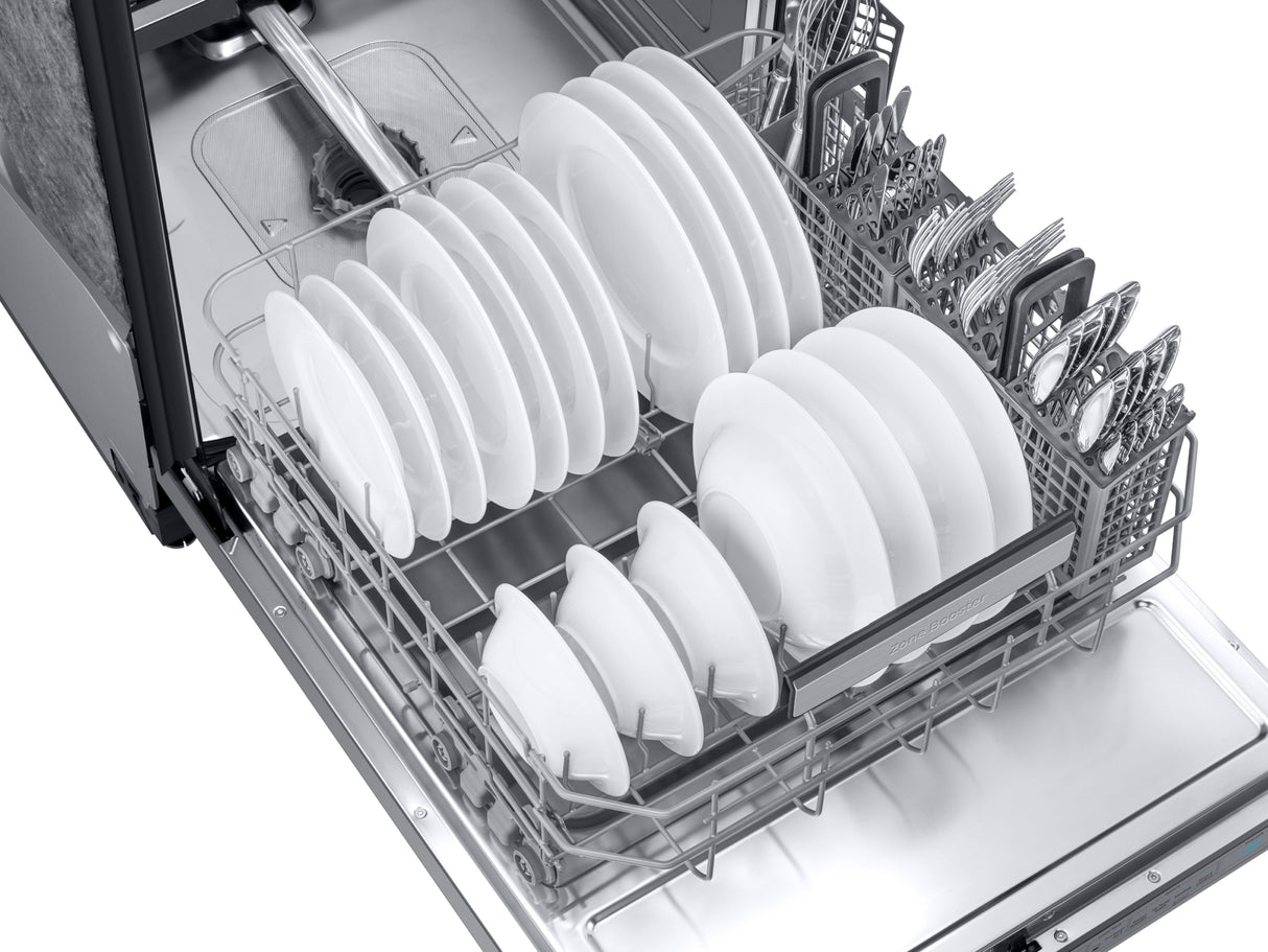 AutoRelease Smart 39dBA Dishwasher with Linear Wash in Stainless Steel - (DW80R9950USAA)
