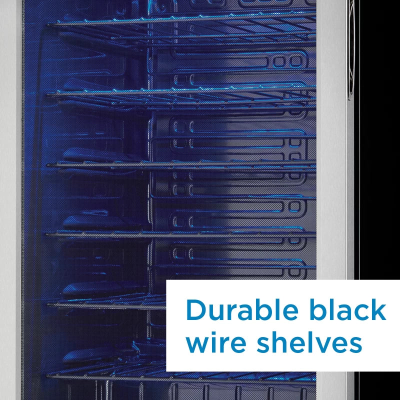 Danby 36 Bottle Free-Standing Wine Cooler in Stainless Steel - (DWC036A1BSSDB6)