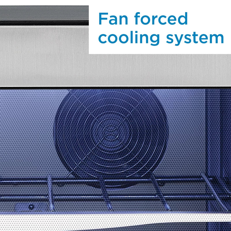 Danby 38 Bottle Free-Standing Wine Cooler in Stainless Steel - (DWC040A3BSSDD)