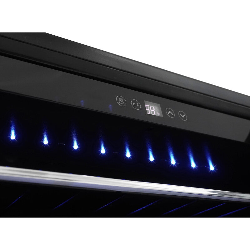 Danby 60 Bottle Built-in Wine Cooler in Stainless Steel - (DWC057A1BSS)