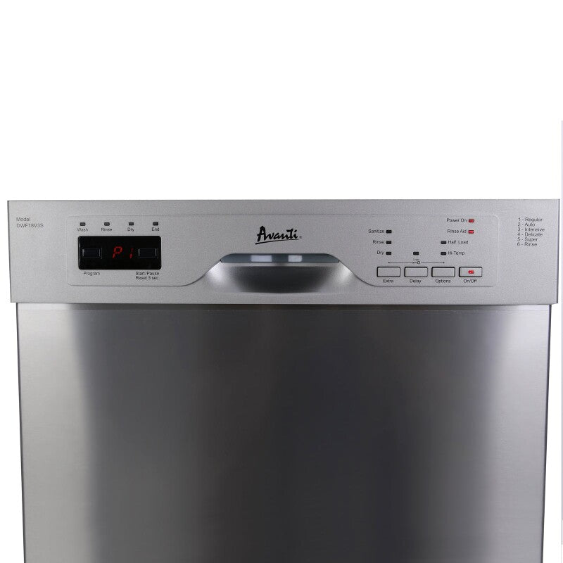 18" Built In Dishwasher - (DWF18V3S) - AVANTI