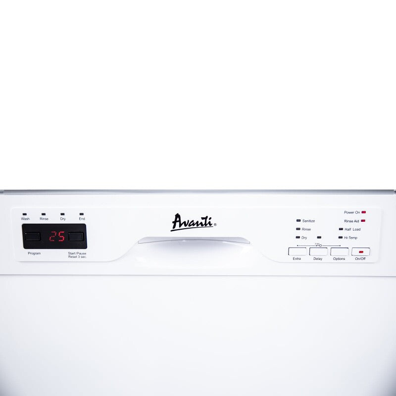 24" Built In Dishwasher - (DWF24V0W) - AVANTI