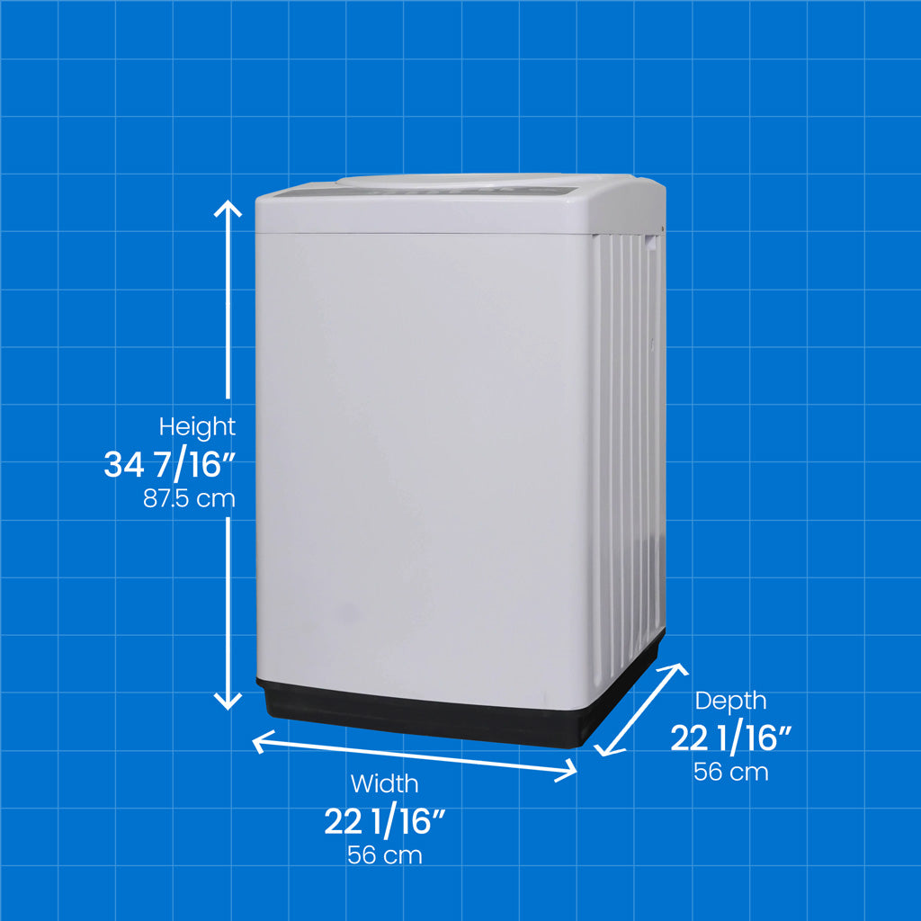 Danby 1.6 cu. ft. Compact Top Load Washing Machine in White - (DWM055A1WDB6)