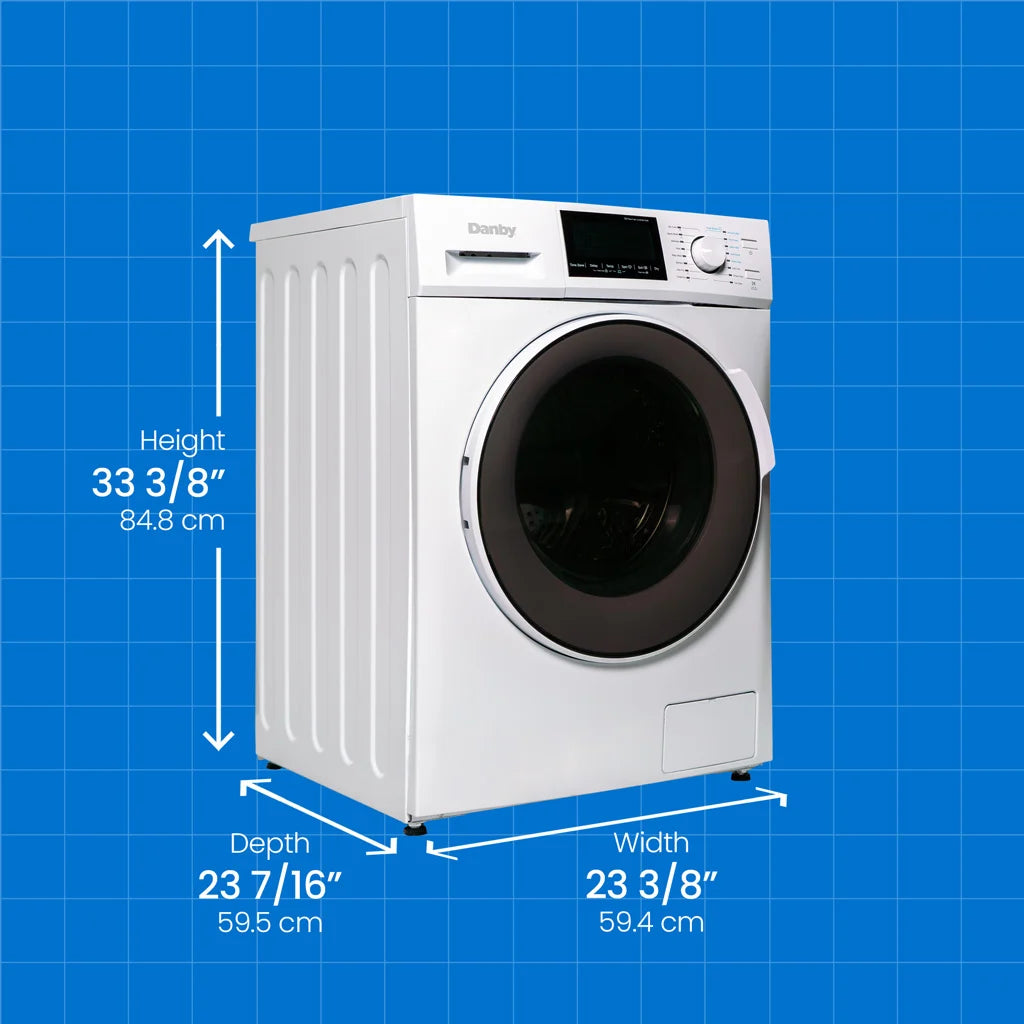 Danby 2.7 cu. ft. All-In-One Washer & Ventless Dryer in White - (DWM120WDB3)