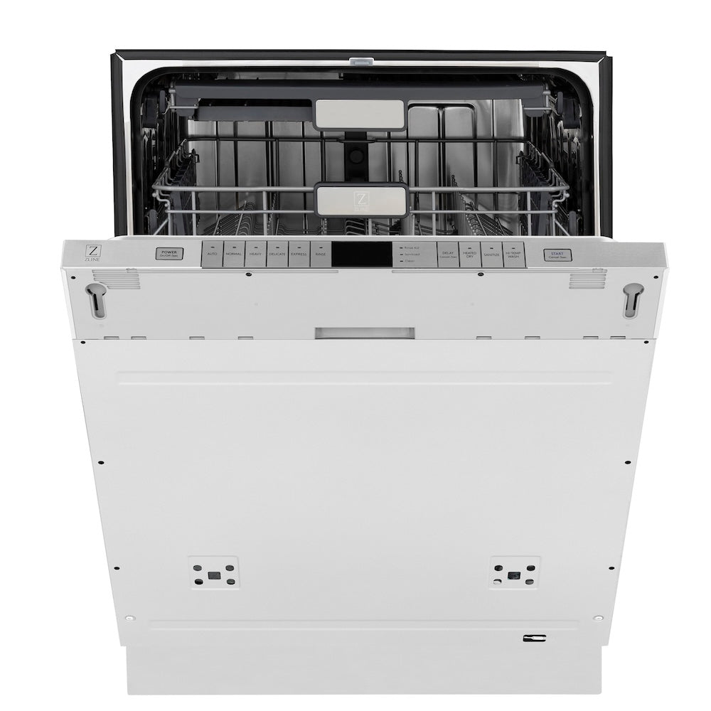 AutographEdition 24" Monument Series 3rd Rack Top Touch Control Tall Tub Dishwasher in Custom Panel Ready with Polished Gold Handle 45dBa - (DWMTZ24G) -