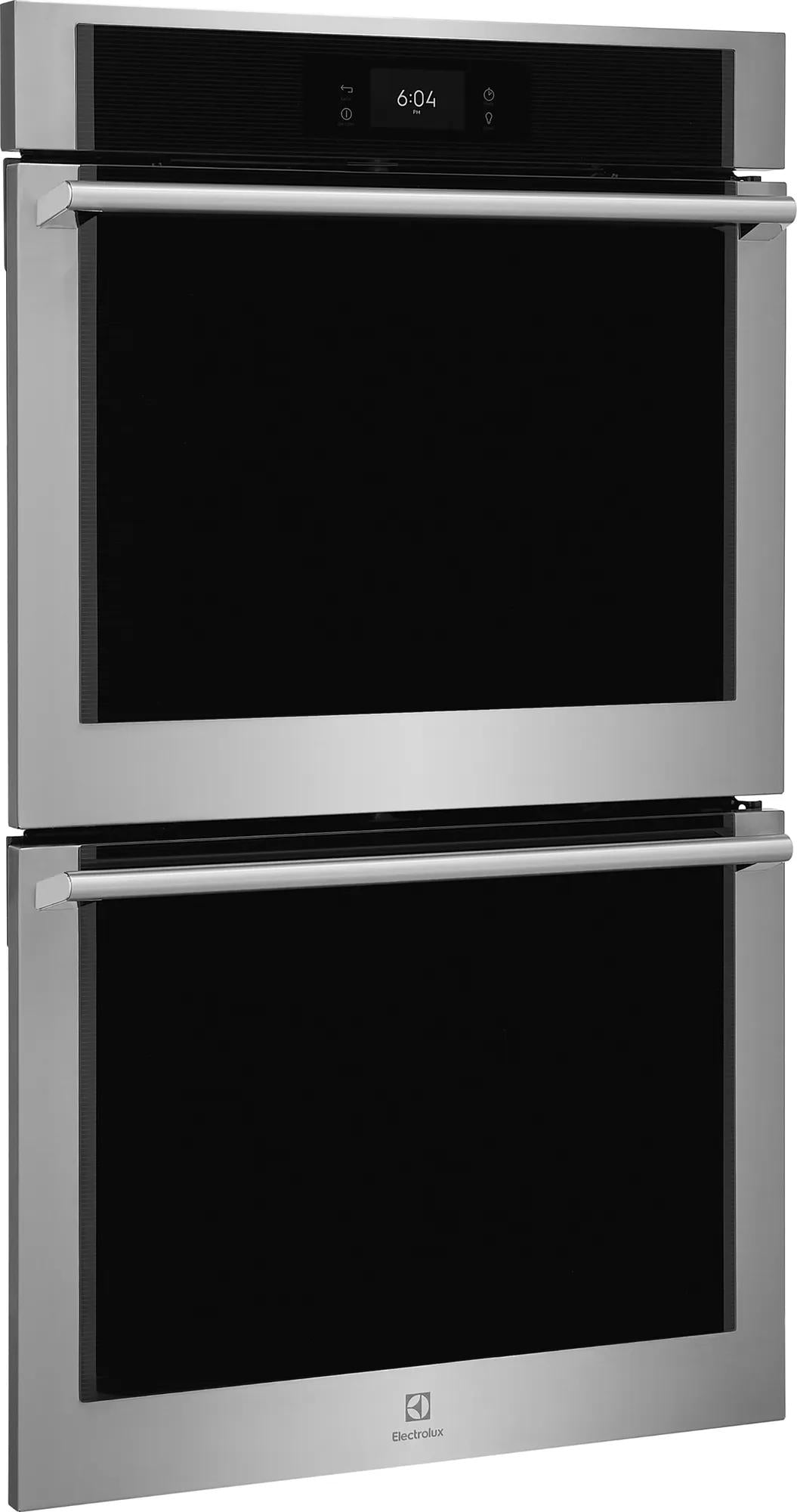 Electrolux 30" Double Electric Wall Oven with Air Sous Vide & Convection, Stainless Steel - ECWD3012AS