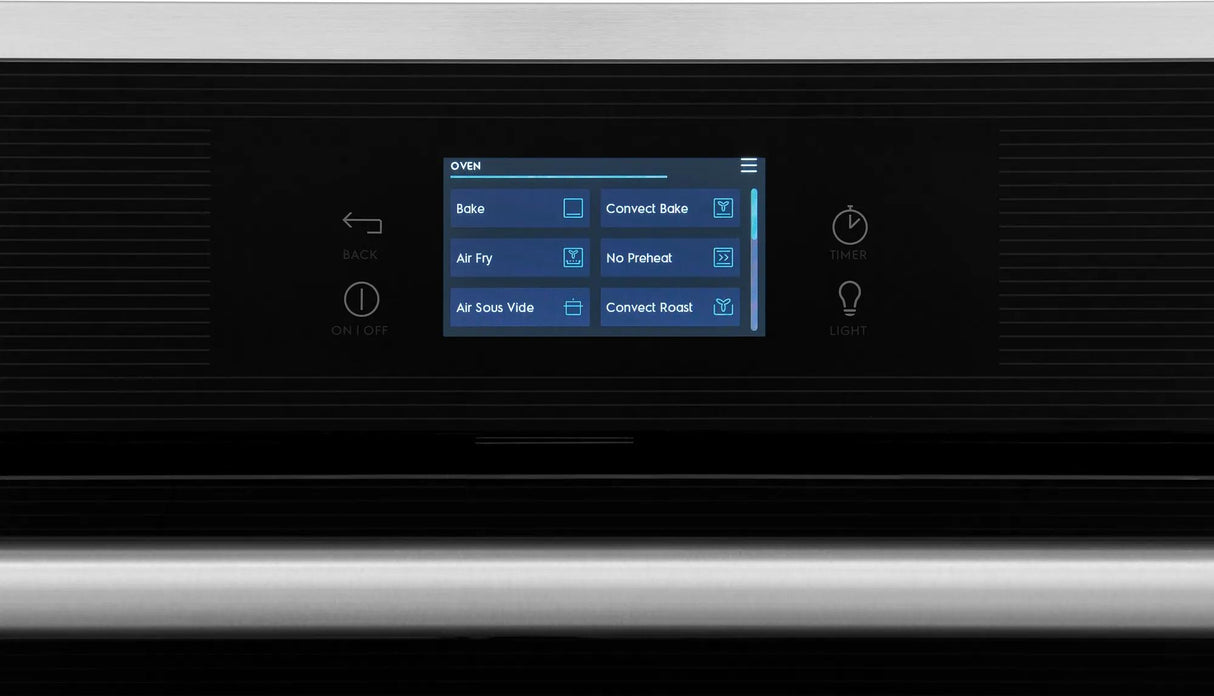 Electrolux 30" Single Electric Wall Oven with Air Sous Vide & Convection, Stainless Steel - ECWS3012AS