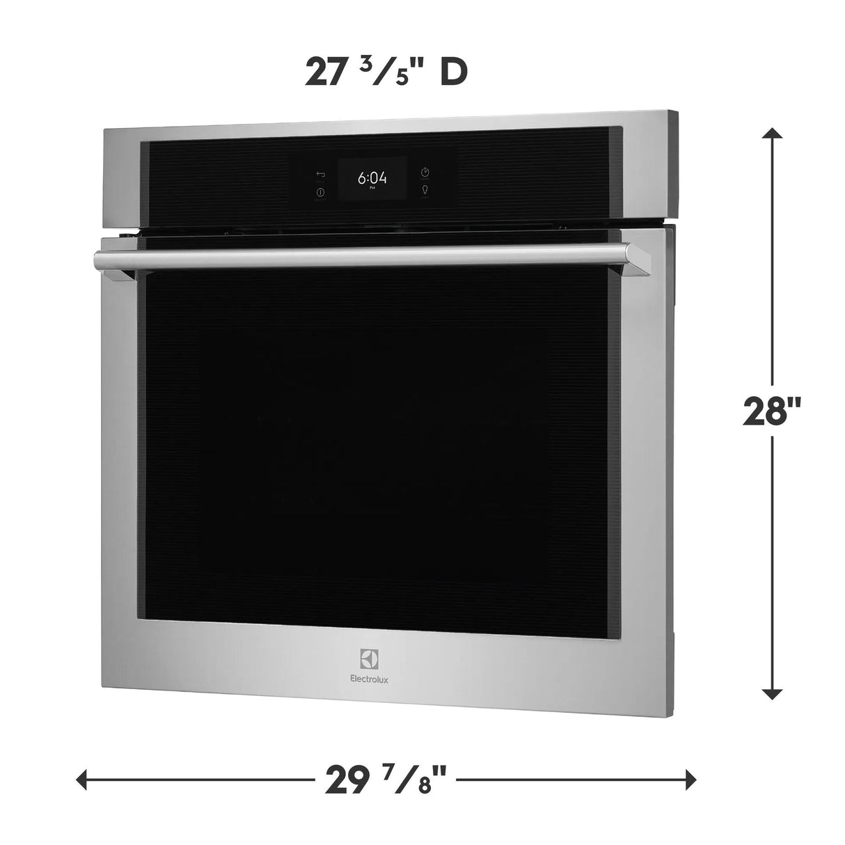 Electrolux 30" Single Electric Wall Oven with Air Sous Vide & Convection, Stainless Steel - ECWS3012AS