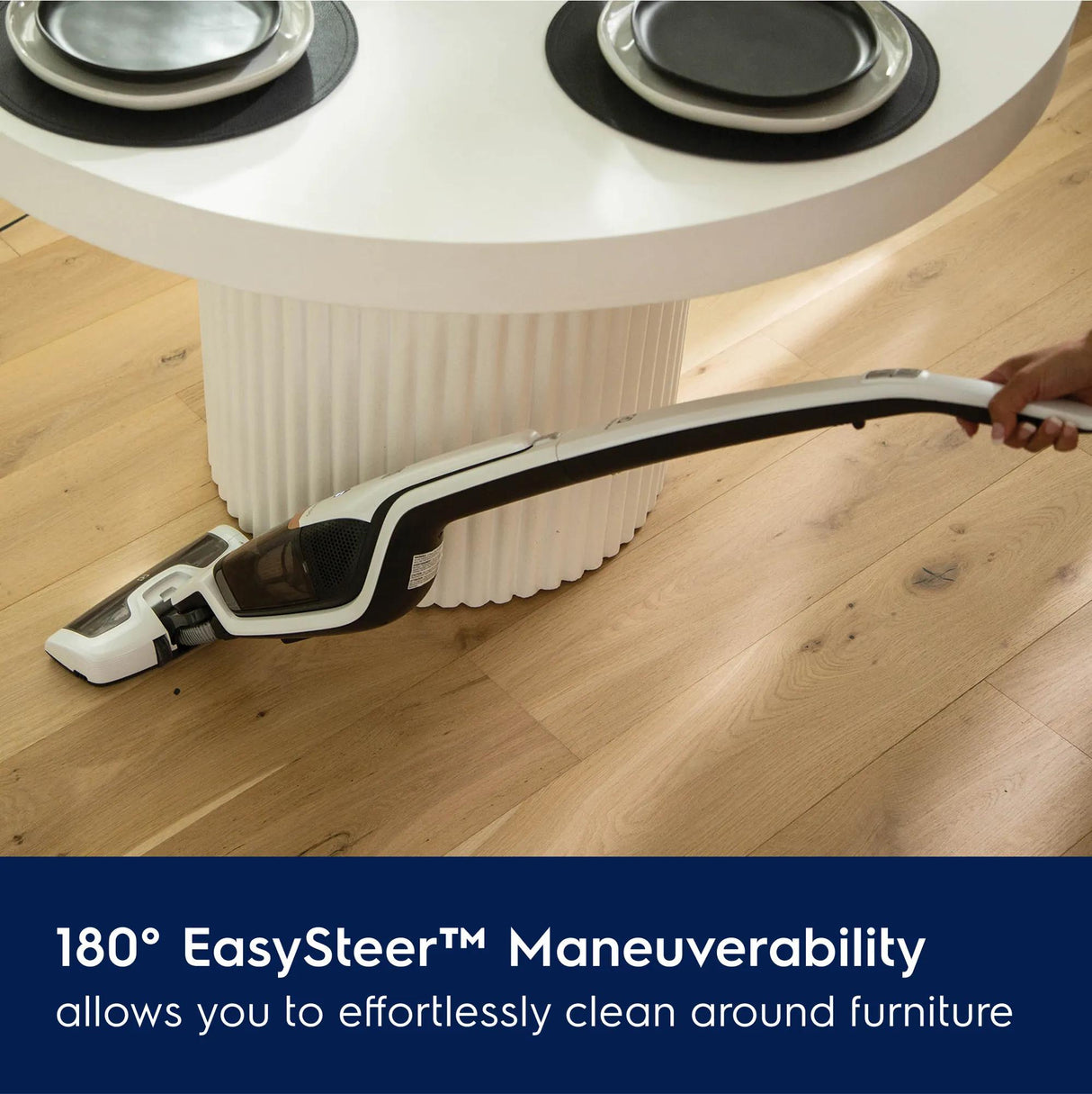Electrolux Ergorapido Cordless 2-in-1 Stick & Handheld Vacuum, Satin White