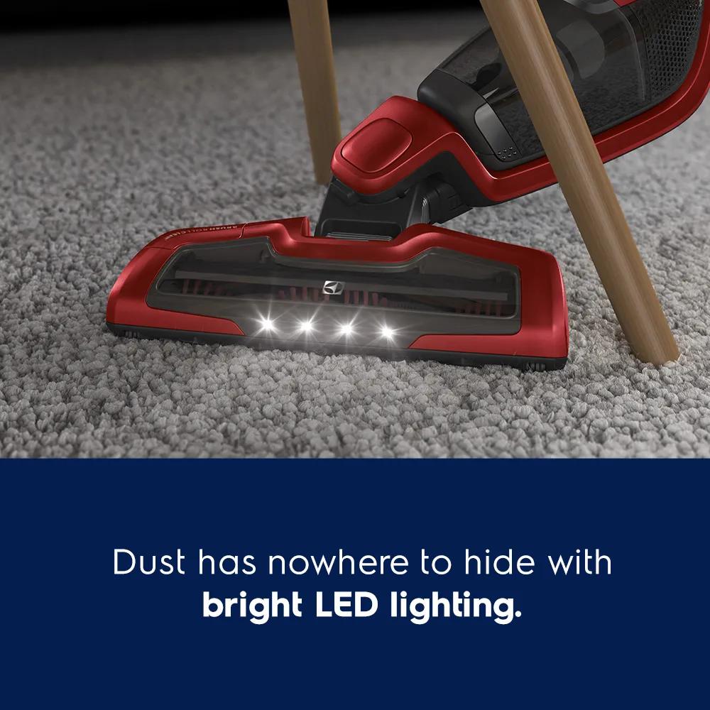 Electrolux Ergorapido Pet Cordless 2-in-1 Stick & Handheld Vacuum, Chili Red