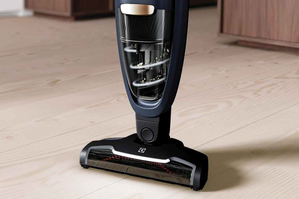 Electrolux WellQ7 Cordless 2-in-1 Stick & Handheld Vacuum, 50-Min Runtime, Denim Blue