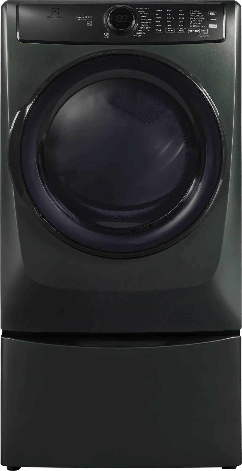 Electrolux 700 Series 8.0 Cu. Ft. Front Load Perfect Steam Electric Dryer with Balanced Dry & Instant Refresh – Alpine