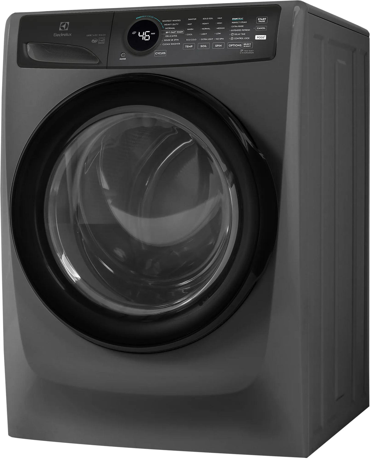 Electrolux 400 Series 4.5 Cu. Ft. Front Load Washer with LuxCare Wash & Perfect Steam, Titanium